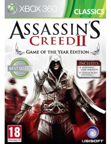 delicado primavera cajón Assassin's Creed II GOTY (Classics) (Xbox 360) 