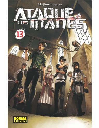 Ataque a los Titanes Nº13