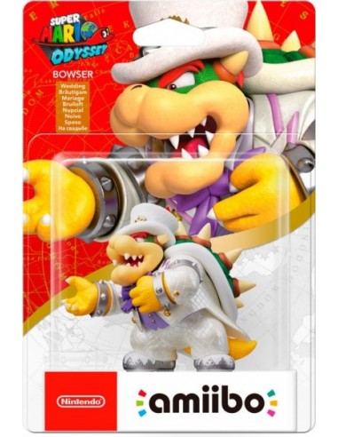 Figura Amiibo Bowser Boda (Serie...