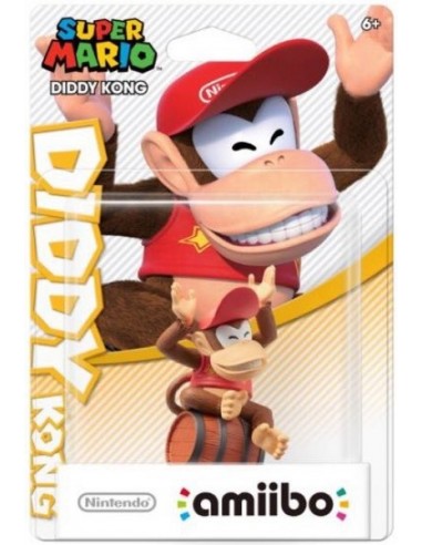 Figura Amiibo Diddy Kong (Serie Super...