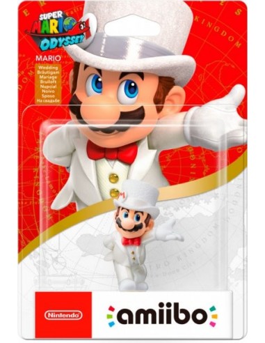 Figura Amiibo Mario Boda (Serie Super...