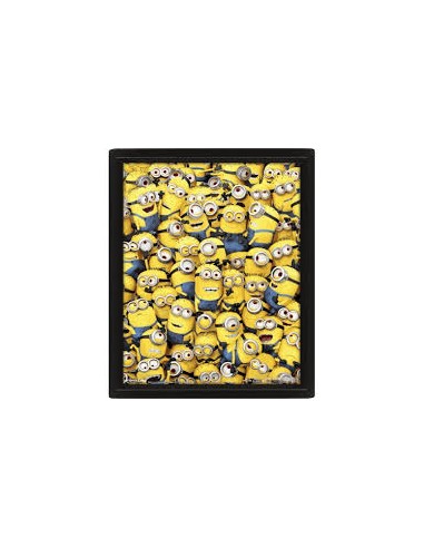 Cuadro 3D Lenticular Minions Pyramid
