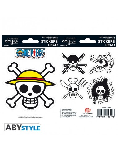 Stickers One Piece Pirates Abystyle