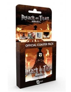 Posavasos Ataque a los Titanes