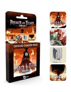 Posavasos Ataque a los Titanes 2