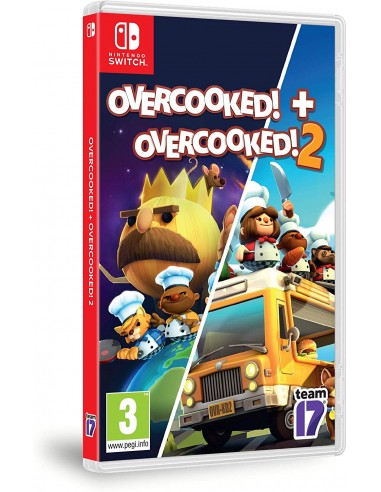 Overcooked + Overcooked 2 Pack (Switch)