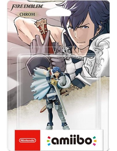 Figura Amiibo Chrom (Serie Fire Emblem)