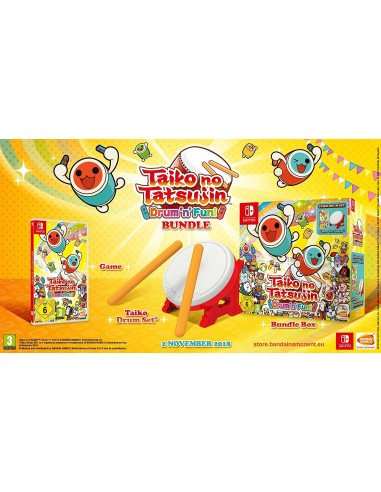 Taiko No Tatsujin: Drum'n Fun! (Switch)