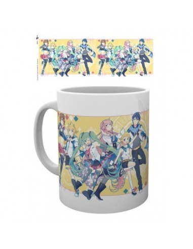 Taza Hatsune Miku Grupo