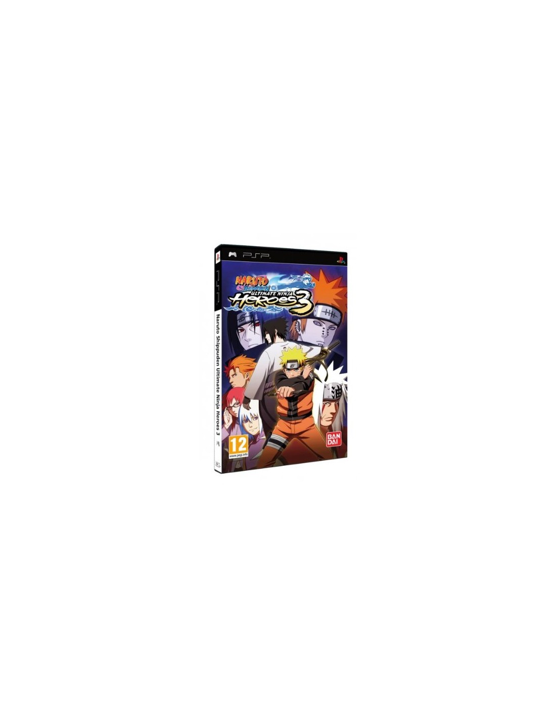 Naruto Ninja Heroes 3 (PSP) Videojuegos de PSP