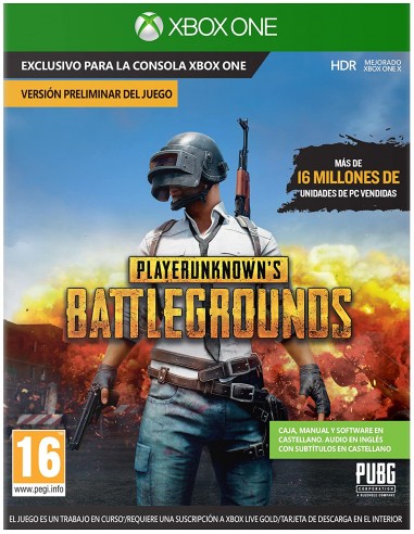 Battlegrounds (Código (Xbox One)