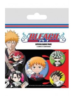 Chapas Bleach Pack 5 Chibi...
