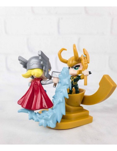 Figura Marvel Thor vs Loki 8cm.