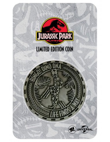 Moneda Jurassic Park Mr. DNA Edición...