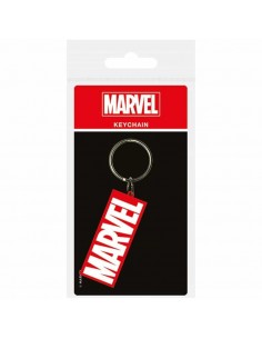 Llavero Caucho Logo Marvel
