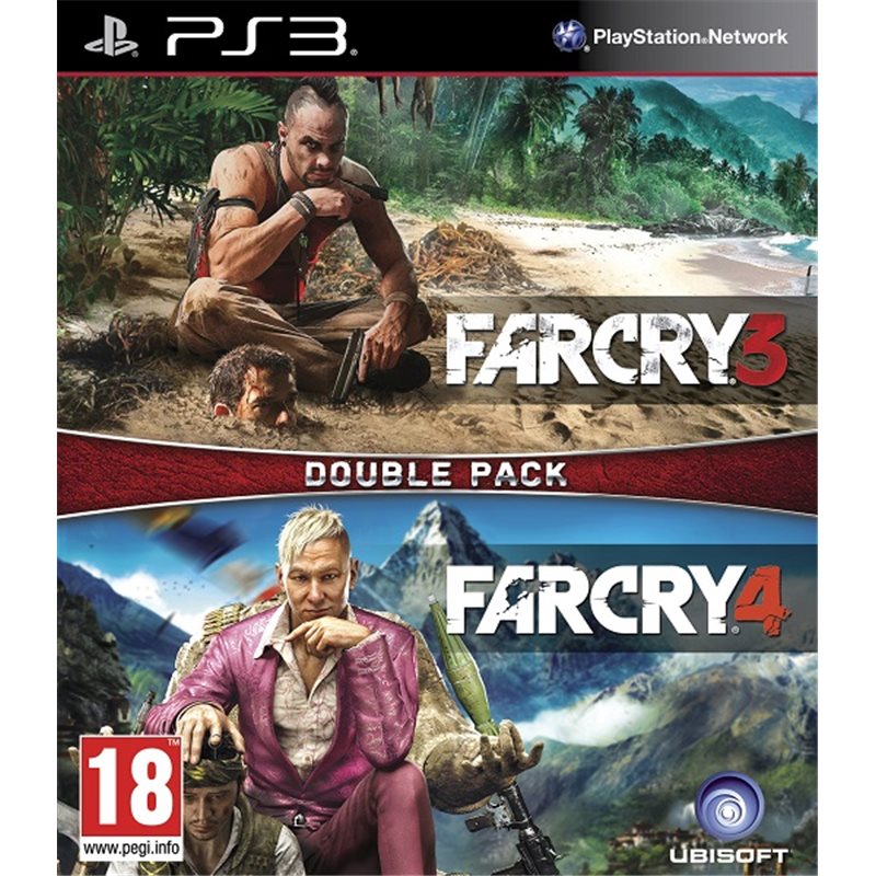 FAR CRY 3 + FAR CRY 4 DOUBLE PACK (2 JUEGOS)