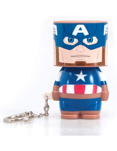 Llavero Marvel Capitán América Led Light