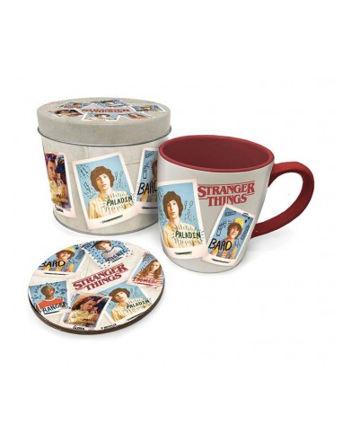 Stranger Things Taza con Posavasos...