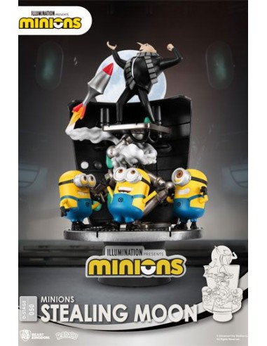 Diorama Minions Stealing Moon D-Stage...