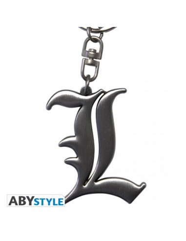 Llavero 3D Death Note L Metálico...