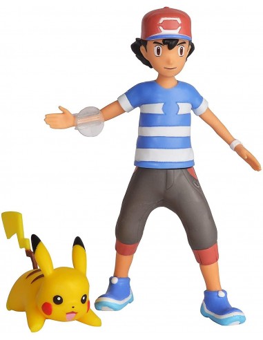 Figura Pokémon Ash & Pikachu Battle...