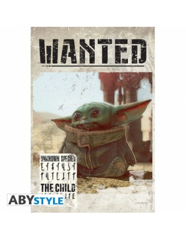 Póster Star Wars Mandalorian Wanted...