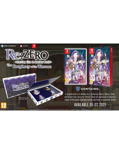 Re:ZERO The Prophecy of the Throne...
