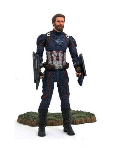 Figura Marvel Select Capitán América...