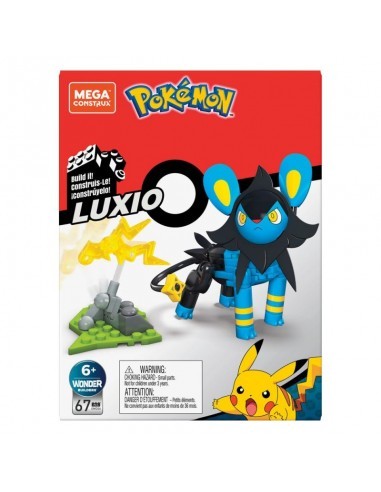 Figura Pokemon Mega Construx Luxio 67...