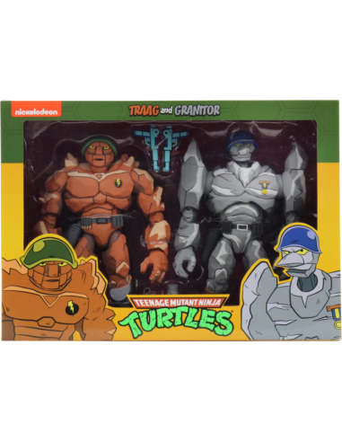 Pack 2 Figuras Tortugas Ninja Tragg...