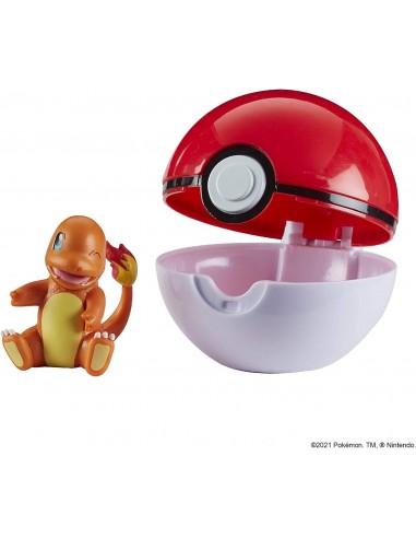 Figura Pokémon Clip n Go Charmander 5 cm