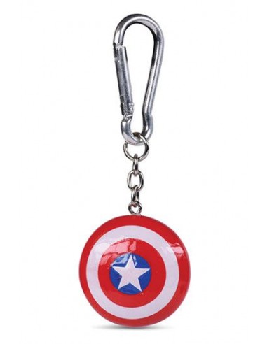 Llavero 3D Marvel Escudo Capitán América