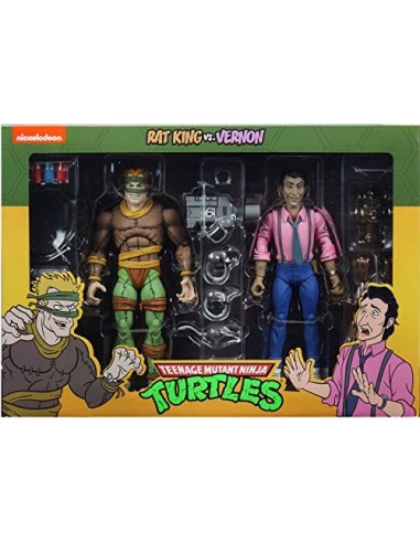 Pack 2 Figuras Tortugas Ninja Rat...