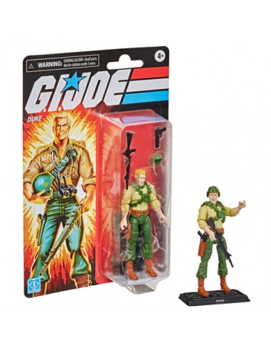 Figura G.I. Joe Duke Retro 9.5 cm Hasbro