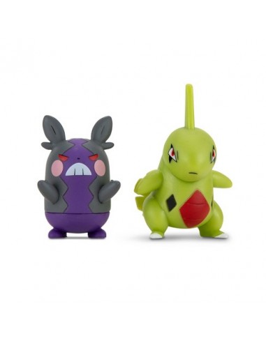 Figura Pokemon Larvitar & Morpeko...