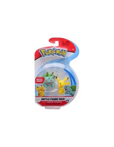 Figura Pokemon Bulbasaur & Pikachu...