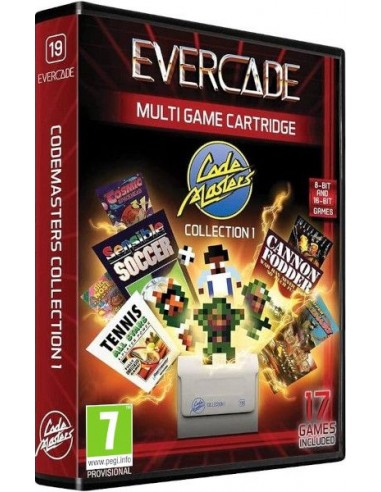 Cartucho Evercade Codemasters...
