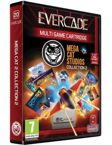 Cartucho Evercade Mega Cat Studios...