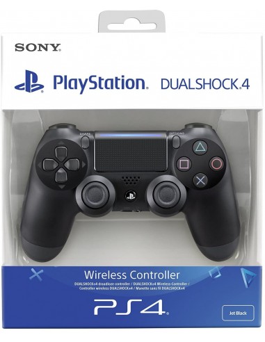emocional Lada disco Mando Sony DualShock 4 Wireless Controller Jet Black (Negro) (PS4) | MANDOS