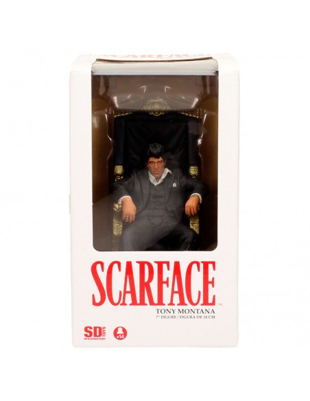 Figurine Tony Montana Scarface - 18 Cm - SD TOYS - Collection Officielle
