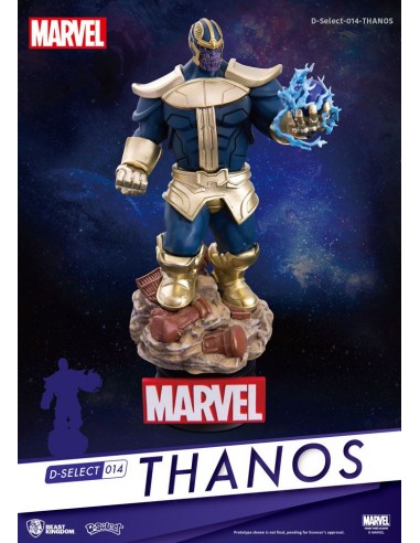 Figura Diorama Marvel Thanos 15cm...