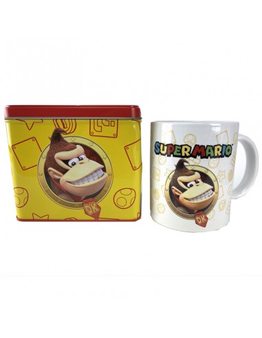 Super Mario Bros Set Taza + Hucha...
