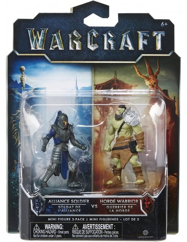 Warcraft Pack 2 Figuras Soldier...