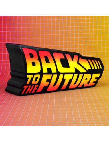 Lámpara LED Regreso al Futuro Logo 25cm