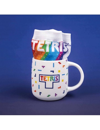 Tetris Taza y Calcetines Set