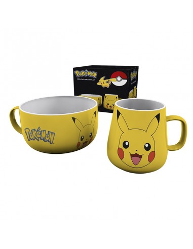 Set Desayuno Pokémon Pikachu Taza +...