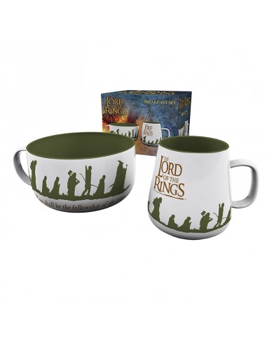 Set Desayuno El Señor de los Anillos...