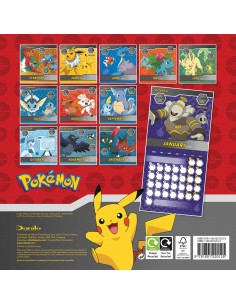 Minicalendario Pokemon 2022 2