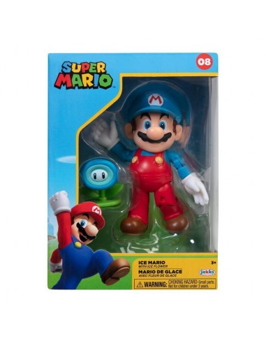 Figura Super Mario Mario de Hielo 10cm