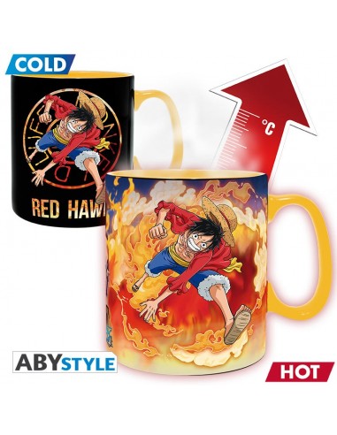 Taza Térmica One Piece Luffy & Sabo...